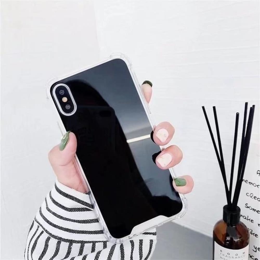 Selfie mirror iphone case for iphone 7 8 6s 6 plus x xr xs -