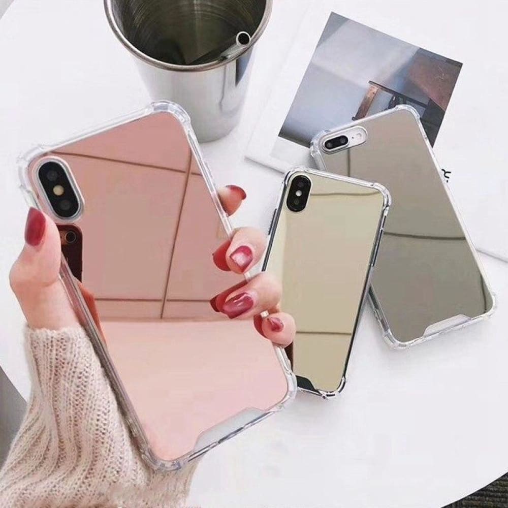 Selfie mirror iphone case for iphone 7 8 6s 6 plus x xr xs