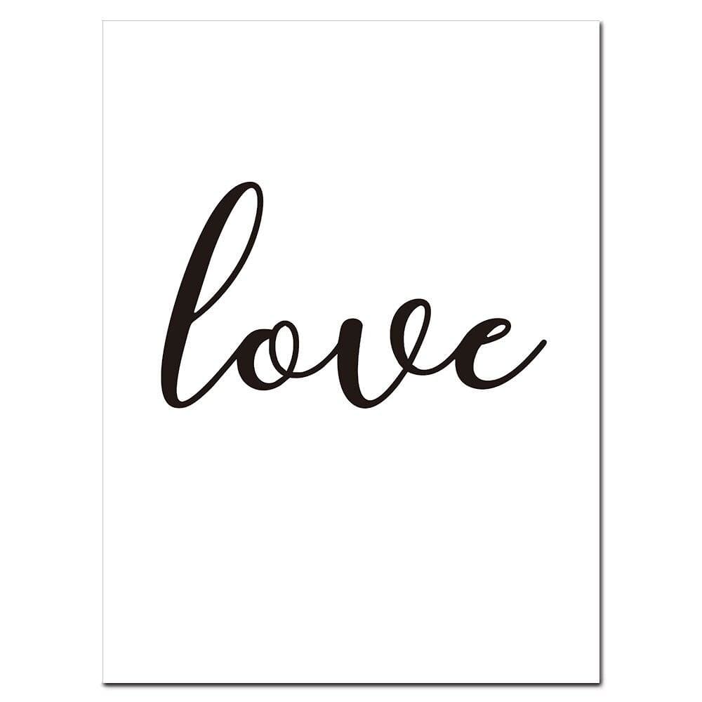 True love canvas collection - 13 x 18 cm / 5.12 x 7.09 inch 