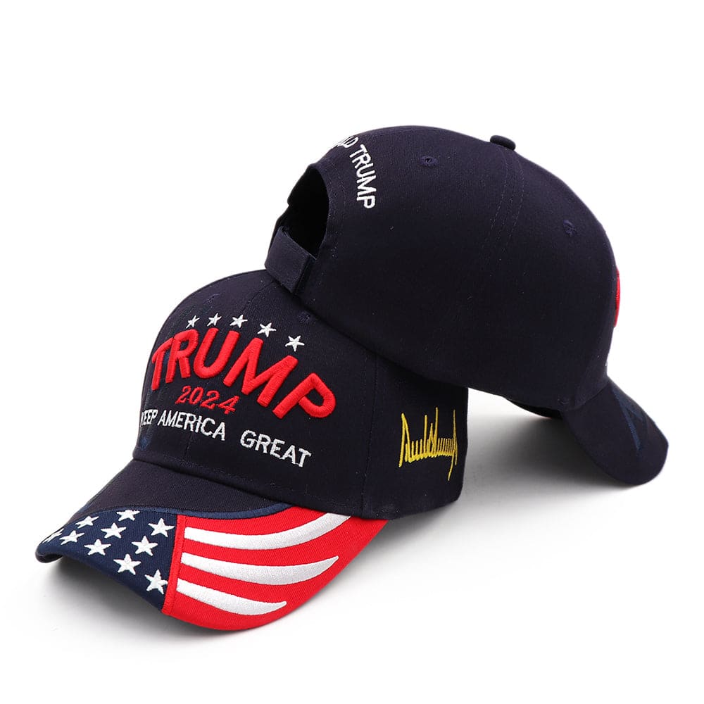 Trump 2024 hat maga usa embroidery adjustable baseball cap