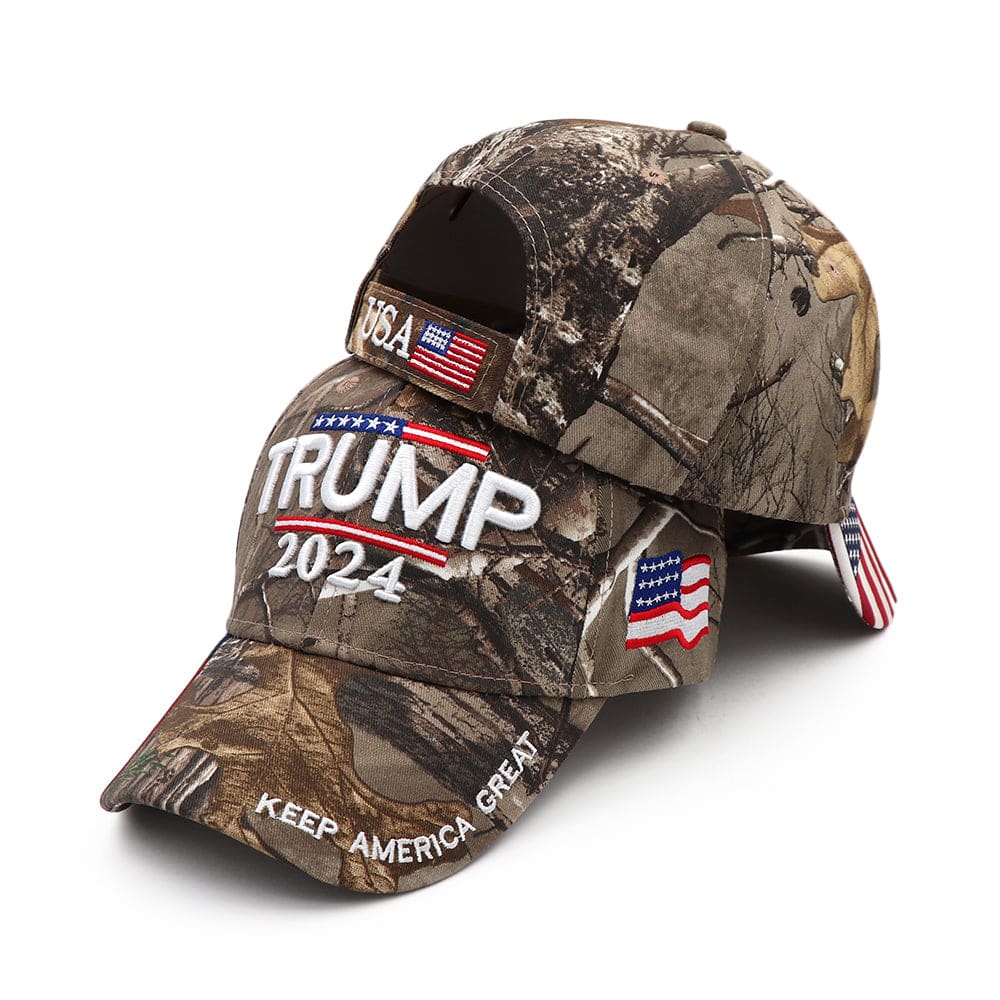 Trump 2024 hat maga usa embroidery adjustable baseball cap